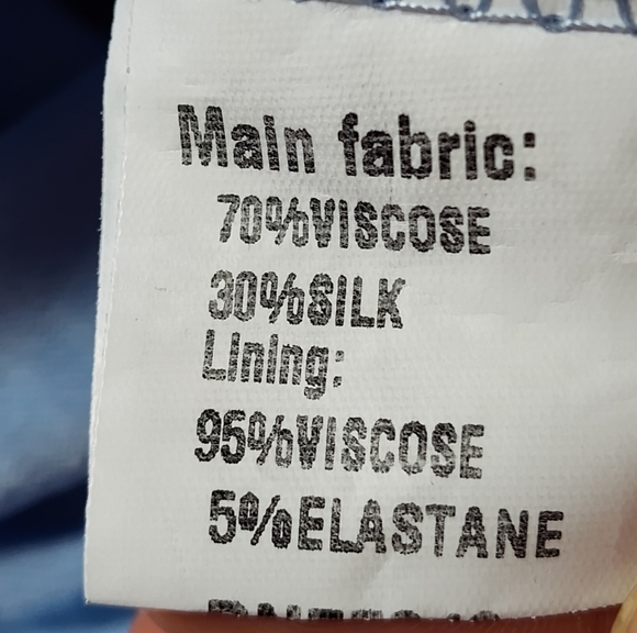 Le Raganne Floral Silk Maxi Dress | Ruffled Short Sleeve| Made In Italy | Small - Picture 4 of 6